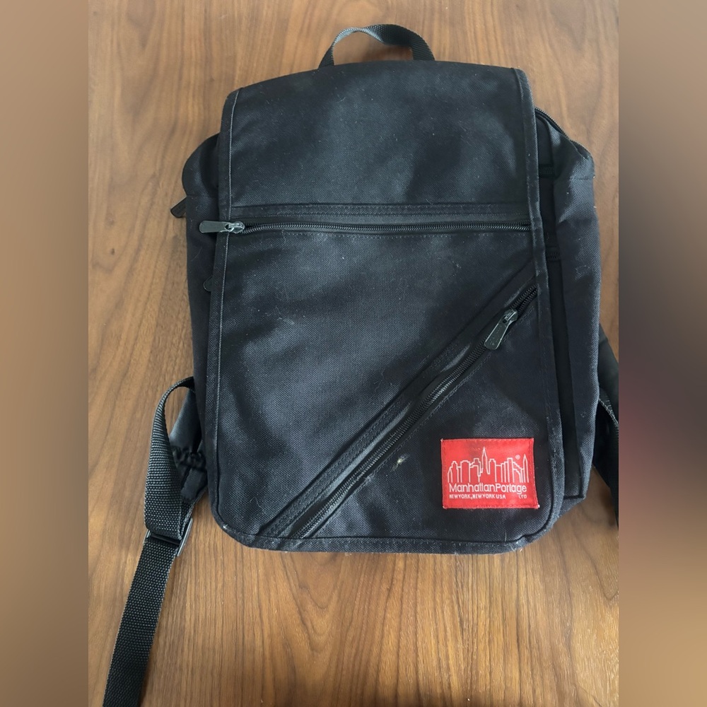 Manhattan Portage Black Urban Backpack